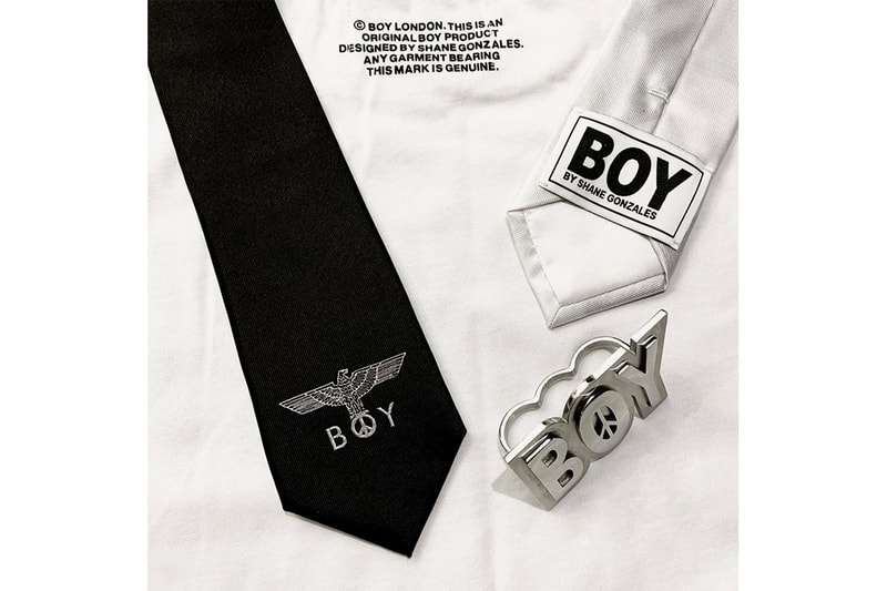 Shane Gonzales Teased Boy London for shane gonzales collection 001 Collaboration Midnight studios stephane raynor 