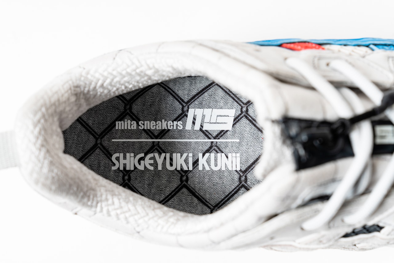 Shigeyuki Kunii Mitasneakers ASICS GEL-LYTE III OG Collaboration Shigeyuki Mitsui tricolor concept running shoe lifestyle street style silhouette sneaker design Ueno traditional Japanese shades updates features of the original Gel-Lyte III model modern specifications in the sewing patterns comfort new