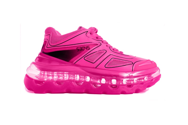 Shoes 53045 Bump'Air Neon Series Release Information Sneaker Drops Green Pink Mix and Match London Fashion Week Yu Masui Footwear Chunky Triple S Designer Remove term: David Tourniaire-Beauciel David Tourniaire-Beauciel