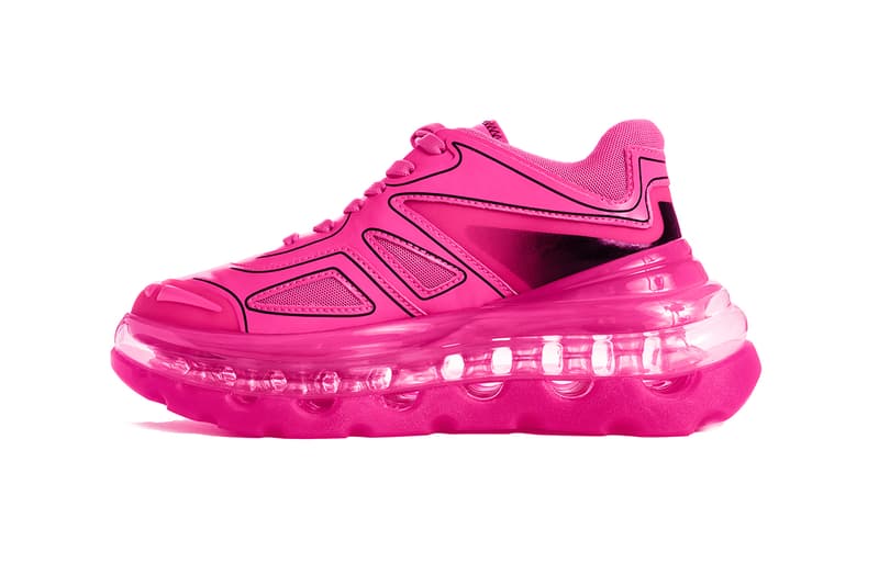 Shoes 53045 Bump'Air Neon Series Release Information Sneaker Drops Green Pink Mix and Match London Fashion Week Yu Masui Footwear Chunky Triple S Designer Remove term: David Tourniaire-Beauciel David Tourniaire-Beauciel