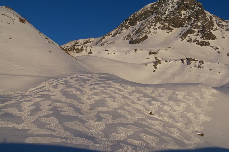 simon beck snow art photos