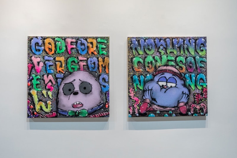 snipe1 "METAZEALOT" Solo Exhibition Avenue des Arts Los Angeles Graffiti Japanese Folklore Yokai 