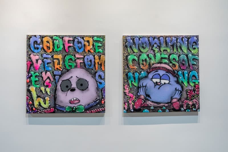 snipe1 "METAZEALOT" Solo Exhibition Avenue des Arts Los Angeles Graffiti Japanese Folklore Yokai
