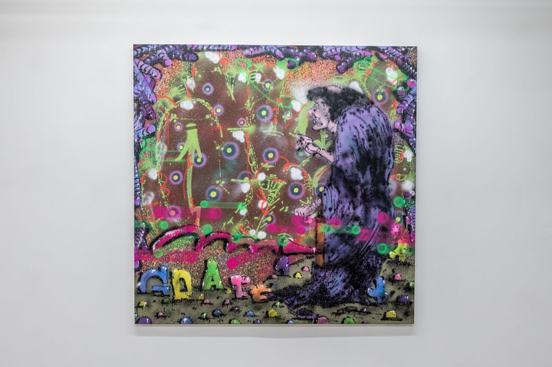 snipe1 "METAZEALOT" Solo Exhibition Avenue des Arts Los Angeles Graffiti Japanese Folklore Yokai 