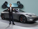 Sony Unveils Automotive Foray, the Vision-S Sedan
