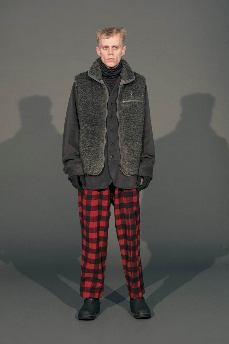 South2 West8 Fall Winter 2020 Lookbook cozy textiles fishing outdoor functional utility technical hi tech nepenthes keizo shimizu daiki suzuki japanese designer jackets waterproof