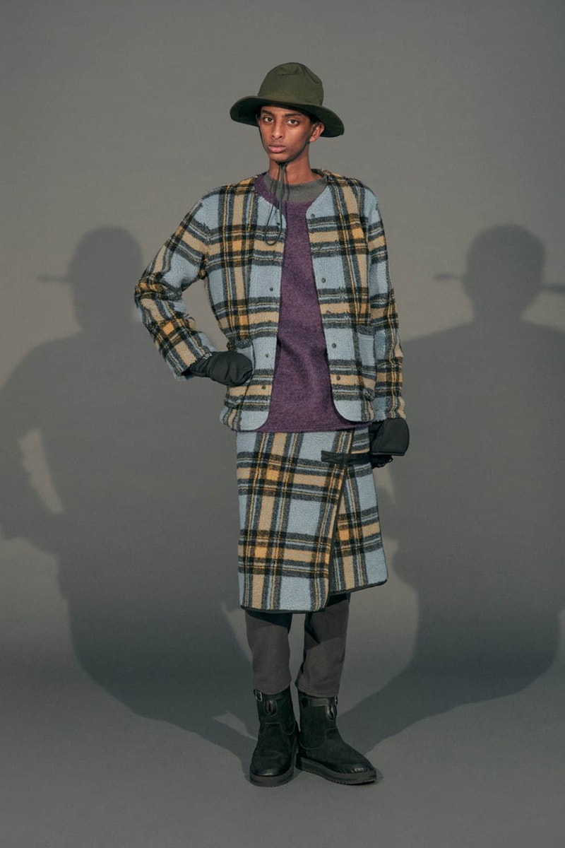 South2 West8 Fall Winter 2020 Lookbook cozy textiles fishing outdoor functional utility technical hi tech nepenthes keizo shimizu daiki suzuki japanese designer jackets waterproof