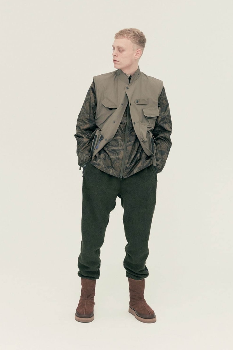 South2 West8 Fall Winter 2020 Lookbook cozy textiles fishing outdoor functional utility technical hi tech nepenthes keizo shimizu daiki suzuki japanese designer jackets waterproof
