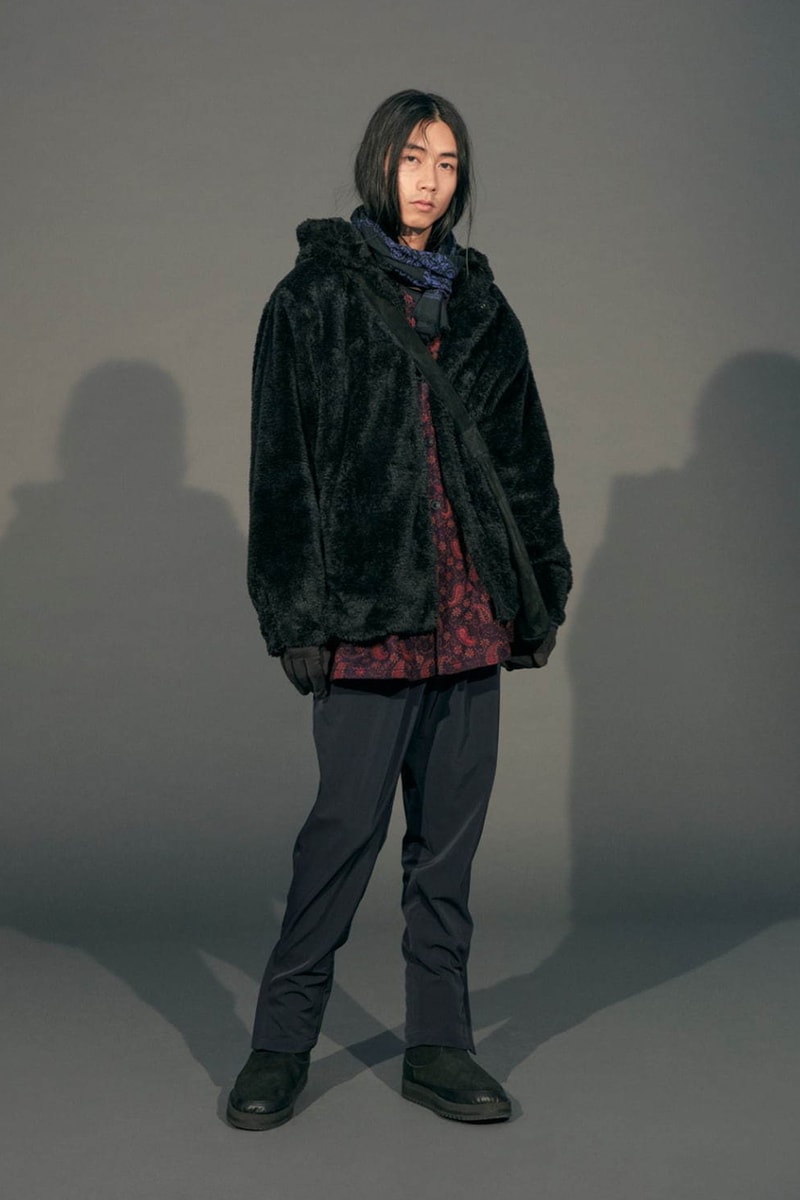 South2 West8 Fall Winter 2020 Lookbook cozy textiles fishing outdoor functional utility technical hi tech nepenthes keizo shimizu daiki suzuki japanese designer jackets waterproof