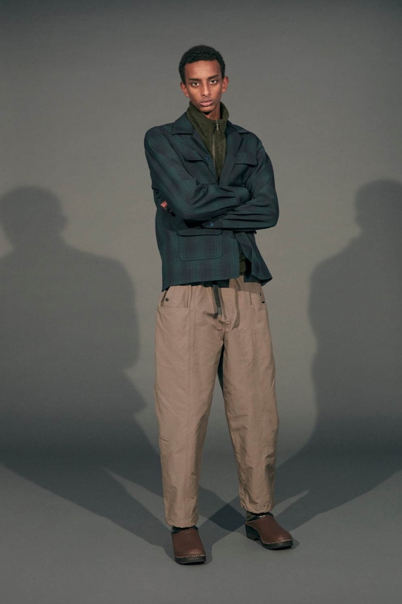 South2 West8 Fall Winter 2020 Lookbook cozy textiles fishing outdoor functional utility technical hi tech nepenthes keizo shimizu daiki suzuki japanese designer jackets waterproof