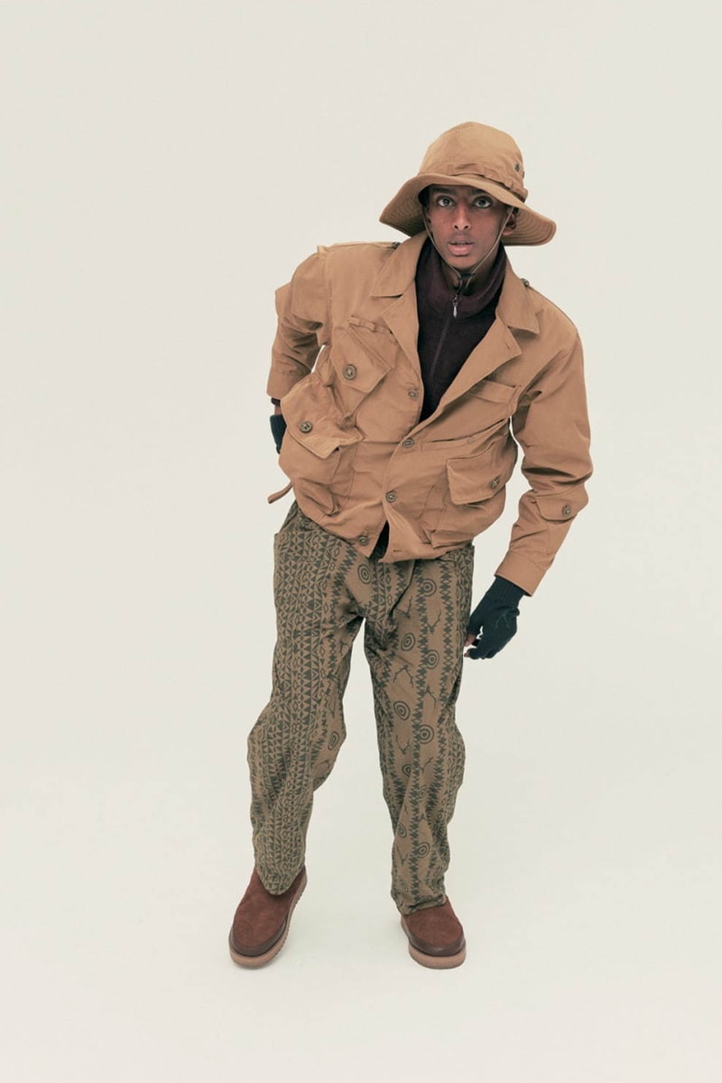 South2 West8 Fall Winter 2020 Lookbook cozy textiles fishing outdoor functional utility technical hi tech nepenthes keizo shimizu daiki suzuki japanese designer jackets waterproof