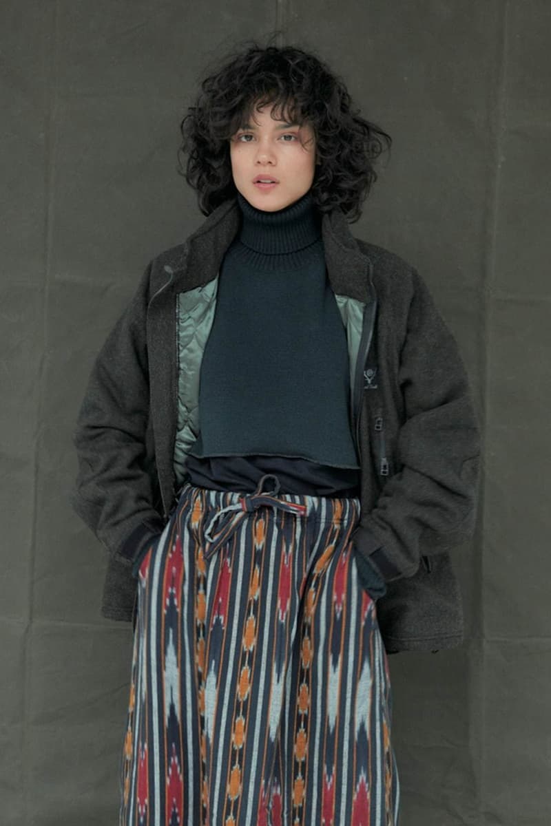 South2 West8 Fall Winter 2020 Lookbook cozy textiles fishing outdoor functional utility technical hi tech nepenthes keizo shimizu daiki suzuki japanese designer jackets waterproof