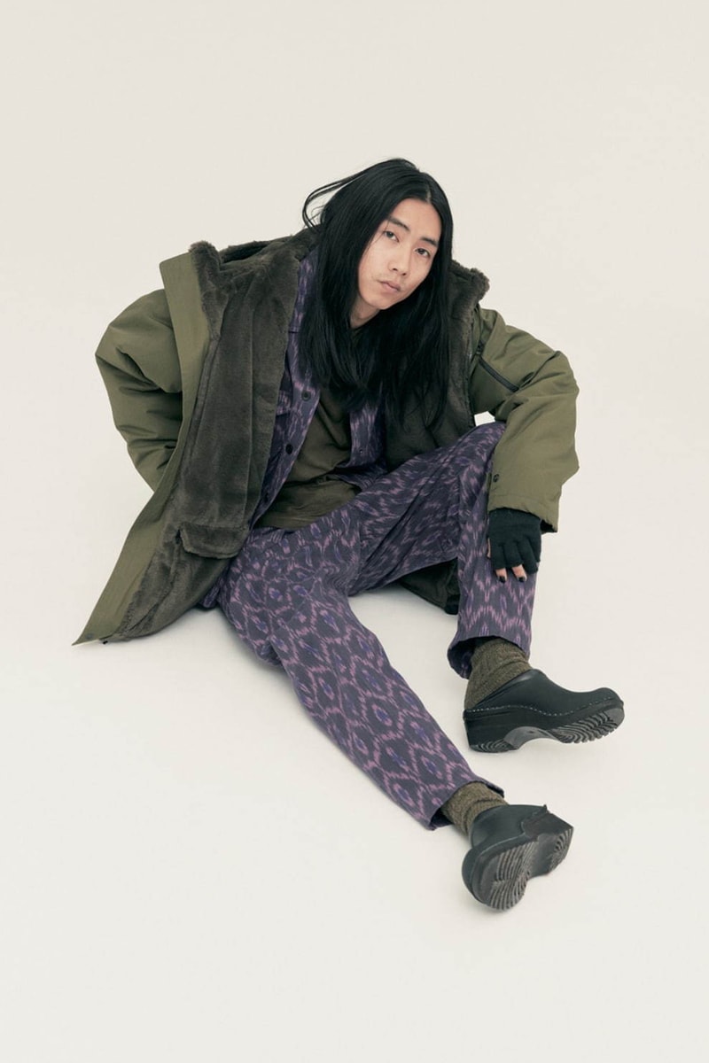 South2 West8 Fall Winter 2020 Lookbook cozy textiles fishing outdoor functional utility technical hi tech nepenthes keizo shimizu daiki suzuki japanese designer jackets waterproof