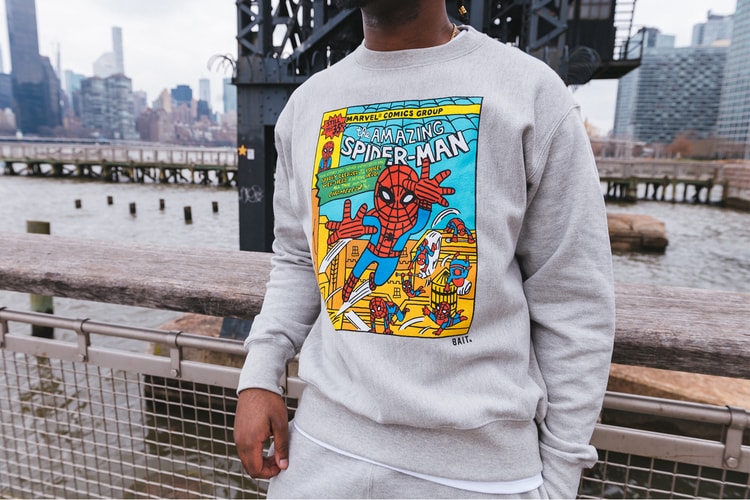 BAIT & Champion Come Together to Celebrate the "Amazing" Spider-Man