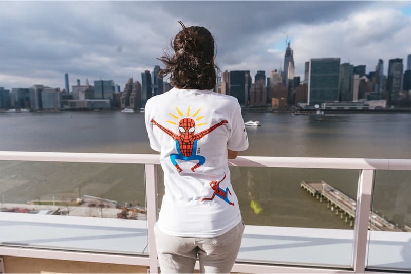 Spider Man Amazing BAIT Champion Capsule Release Info Buy Price Sweater T shirt Sweatpants Marvel Comics