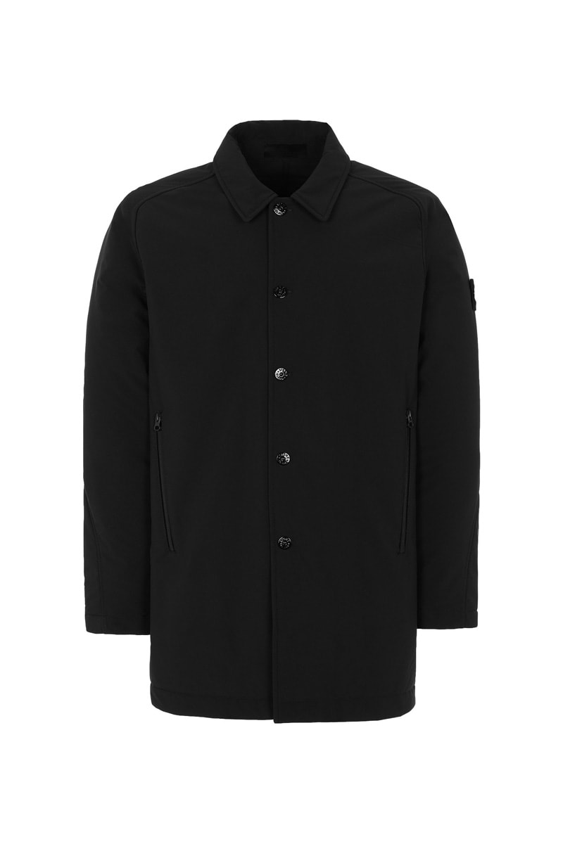Stone Island Ghost SS20 Collection monochromatic polistiere stretch 5l vest jacket shirt knit cream white black blue navy olive green 
