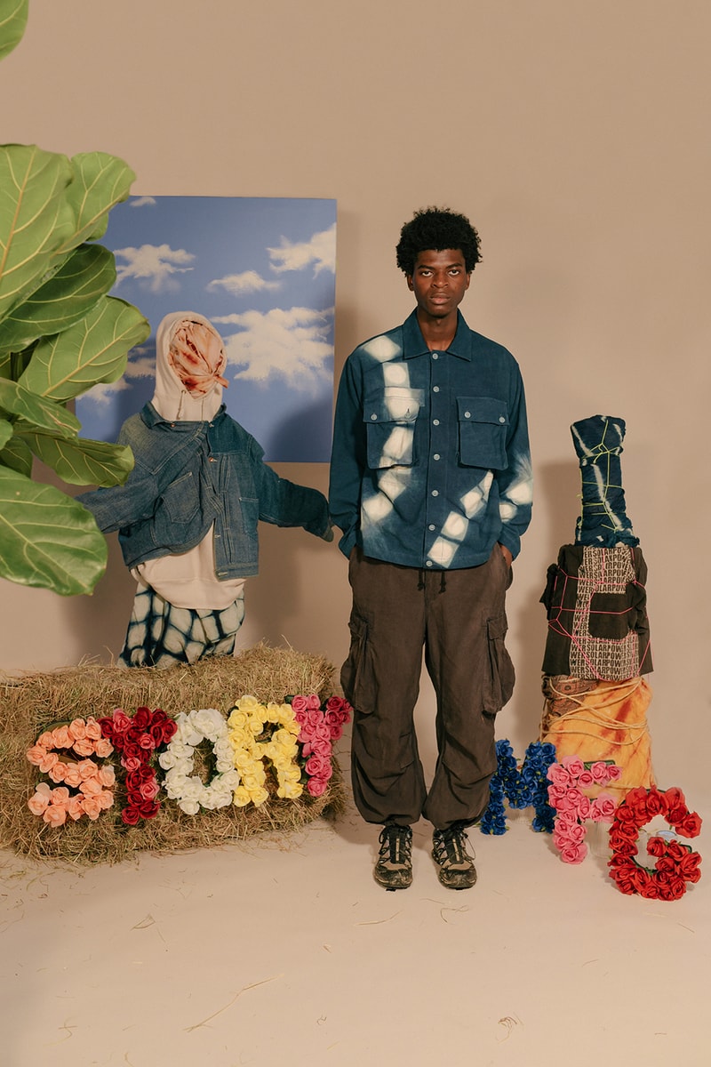 story mfg saeed katy al rubeyi collection fall winter 2020 sustainable vegan natural hoodie fleece jacket scarf lookbook inner reaches buy cop purchase