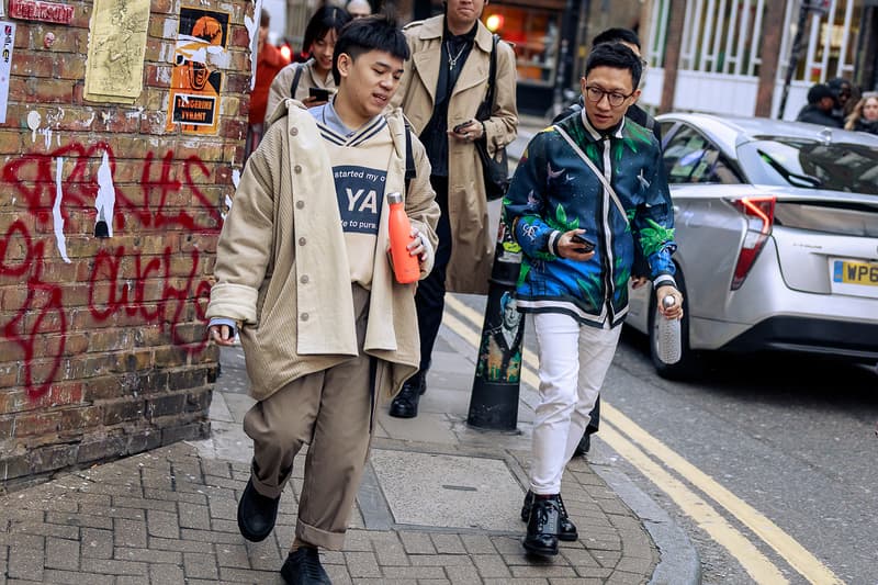 london fashion wee mens fall winter 2020 best streetsyle prada louis vuitton burberry junya watanabe telfar dior rimora paria farzaneh priya ahluwalia studio martine rose nicholas daley grace wales bonner best dressed