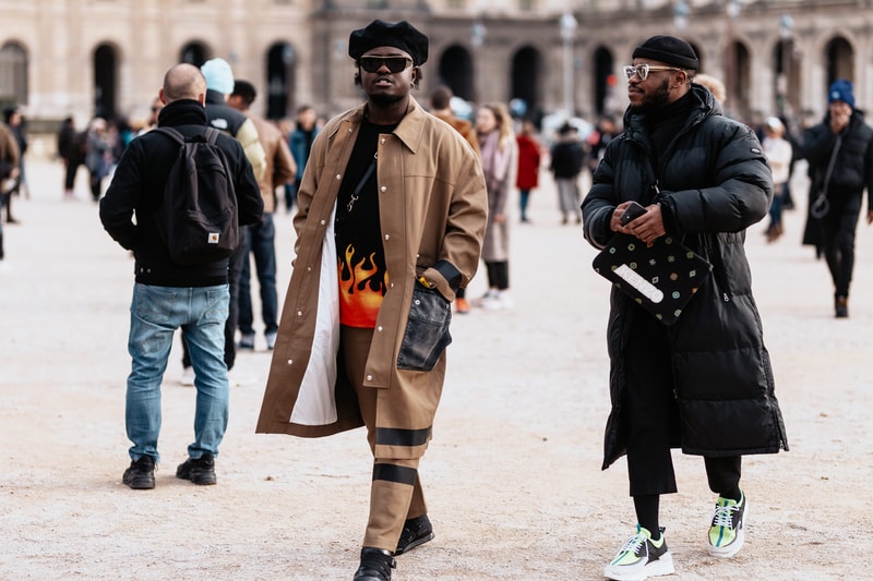 Streetstyle Paris Fashion Week Fall/Winter 2020 street style fashion men's 
