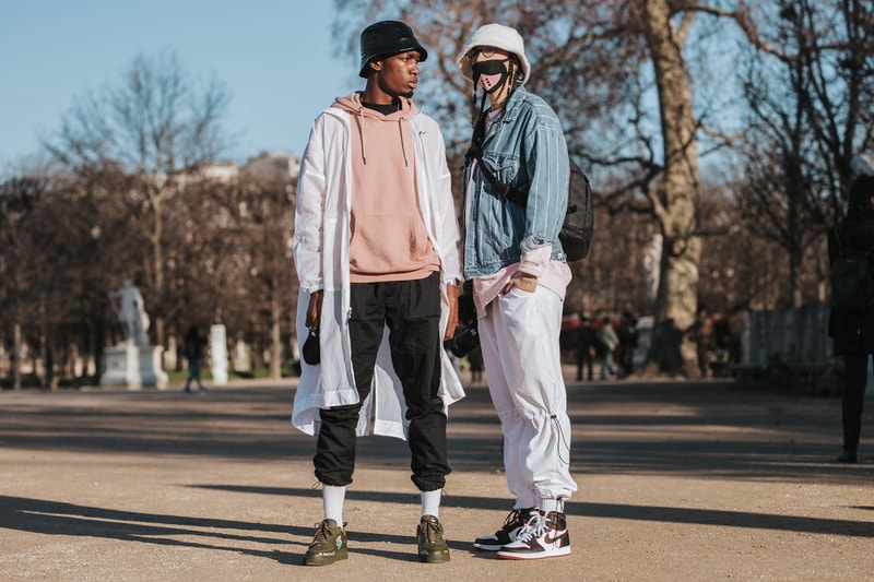 Streetstyle Paris Fashion Week Fall/Winter 2020 street style fashion men's 