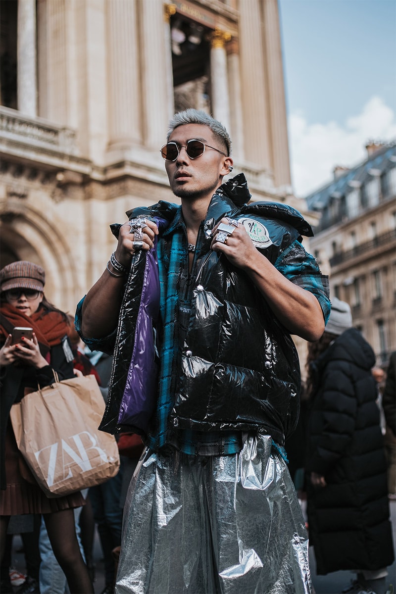 Streetstyle Paris Fashion Week Fall/Winter 2020 street style fashion men's 