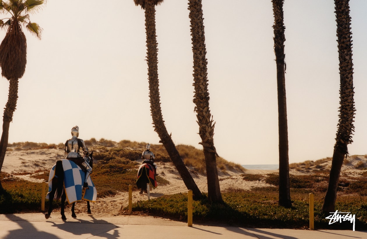 캘리포니아 해변의 중세 기사, 스투시 2020 봄, 여름 캠페인 패션 필름