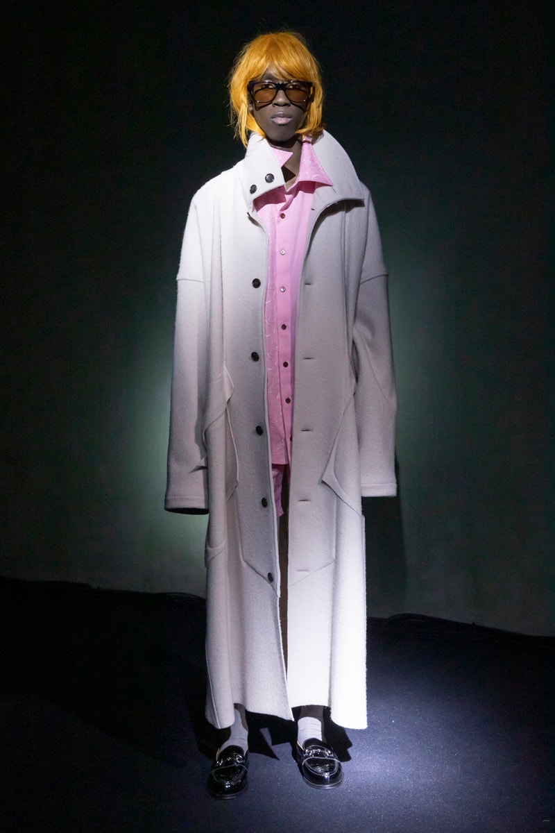 sulvam Fall/Winter 2020 Runway Collection Info Blazers Trousers Jackets Coats Shirts Pants Shorts Fur Velvet Gingham Vests Hats Sunglasses Loafers Boots Leather Knitwear Kneckties
