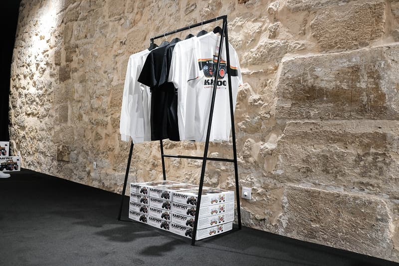 Tamiya x L’art de L’automobile "KARFOOT" Pop-Up Store Look Inside Paris Fashion Week Men's Fall Winter 2020 FW20 T-Shirts Remote Control Car Display Photography Event Showcase