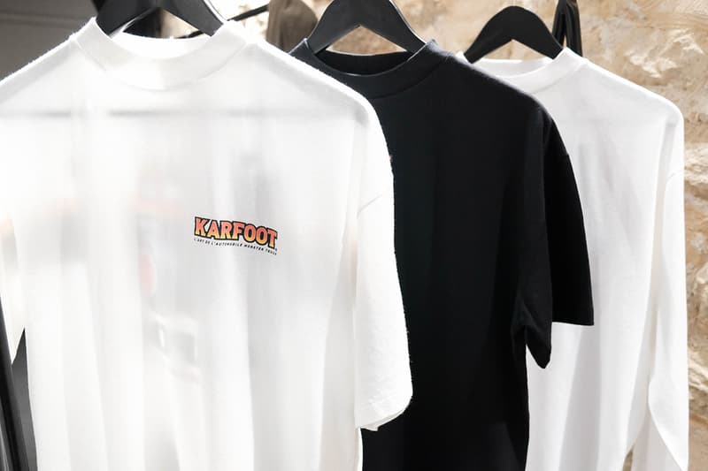 Tamiya x L’art de L’automobile "KARFOOT" Pop-Up Store Look Inside Paris Fashion Week Men's Fall Winter 2020 FW20 T-Shirts Remote Control Car Display Photography Event Showcase