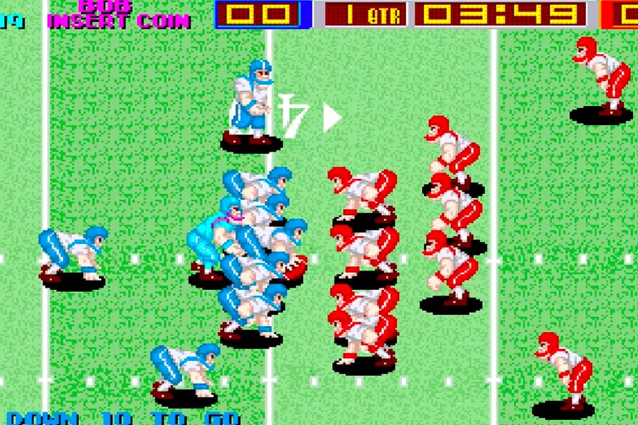 Tecmo Super Bowl 2020, an Update of a Classic NES Game, Playable