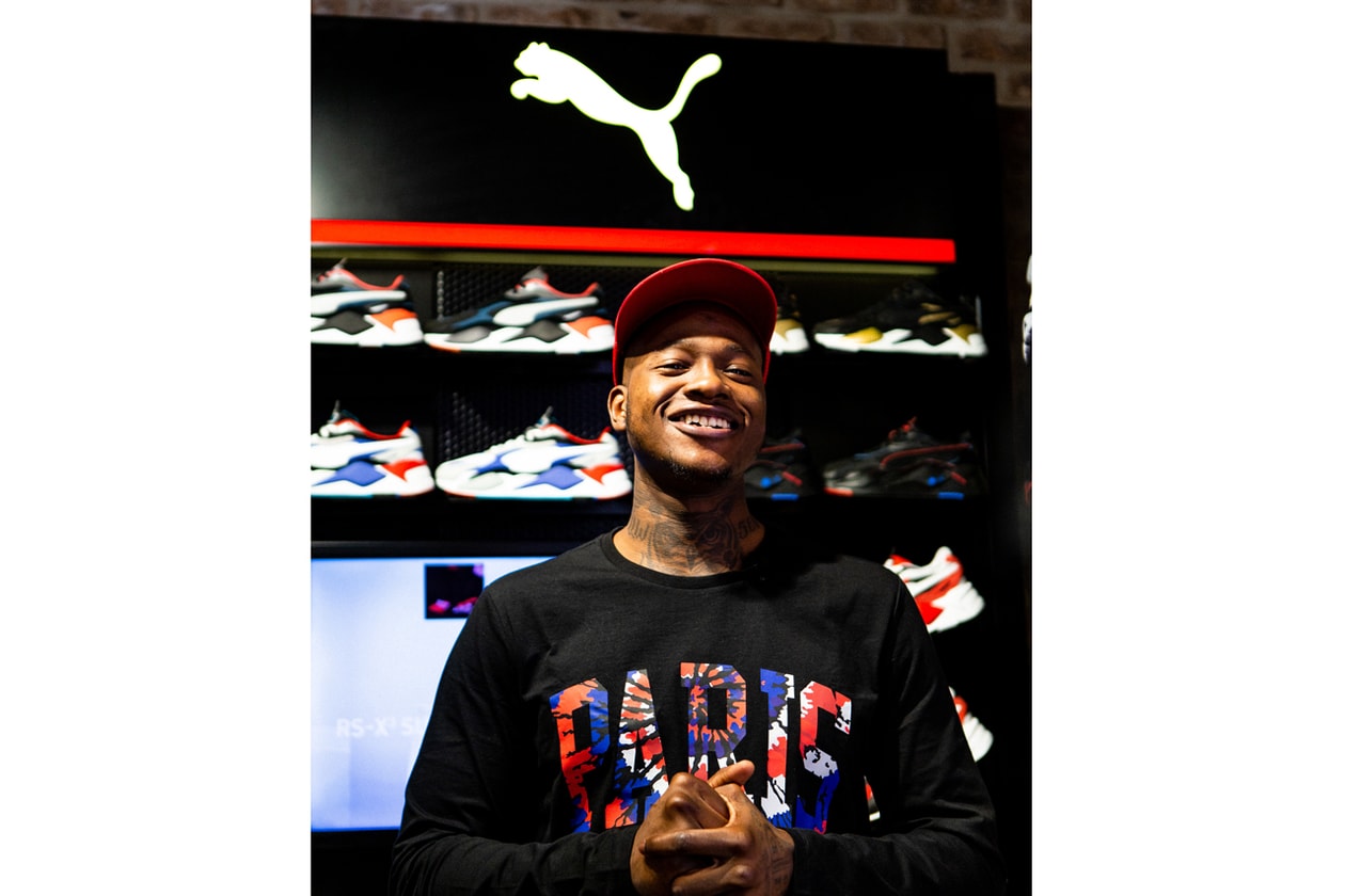 puma chinatown market nba paris france basketball sneaker shoe launch terry rozier charlotte hornets milwaukee bucks 