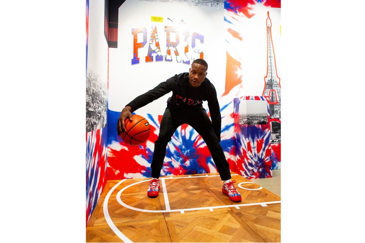 puma chinatown market nba paris france basketball sneaker shoe launch terry rozier charlotte hornets milwaukee bucks 