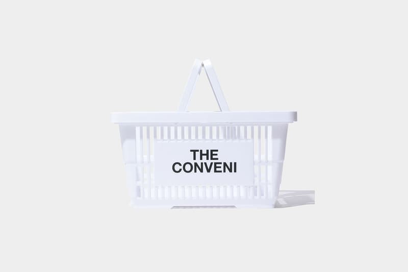 THE CONVENI Shopping Basket Release Info Date Price Buy White Black fragment design hiroshi Fujiwara