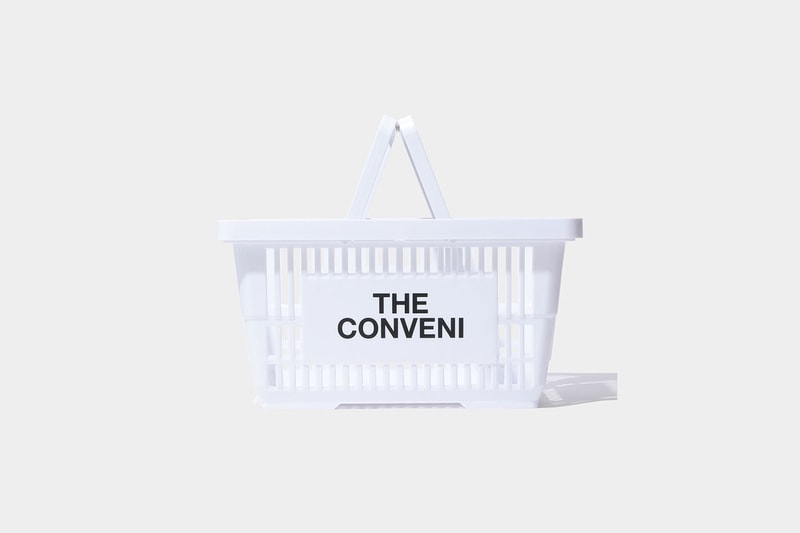 THE CONVENI Shopping Basket Release Info Date Price Buy White Black fragment design hiroshi Fujiwara