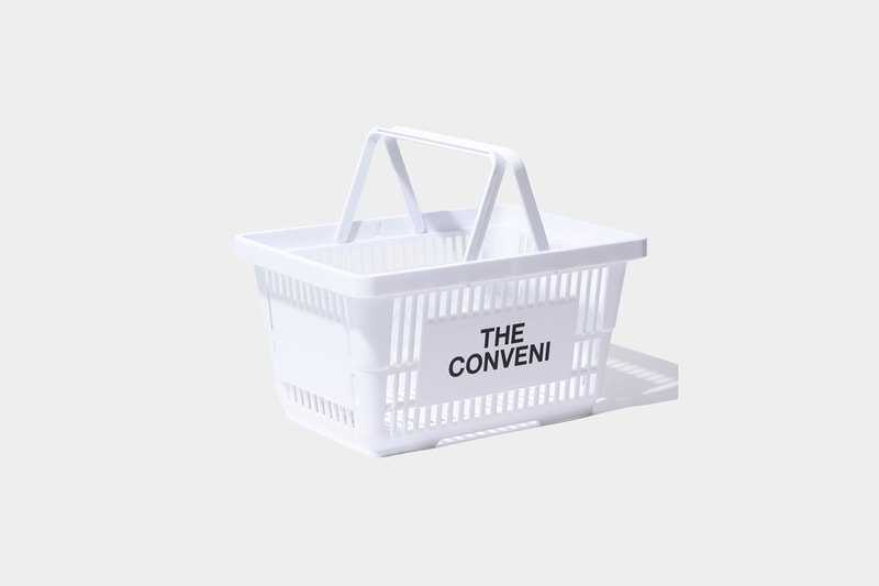 THE CONVENI Shopping Basket Release Info Date Price Buy White Black fragment design hiroshi Fujiwara