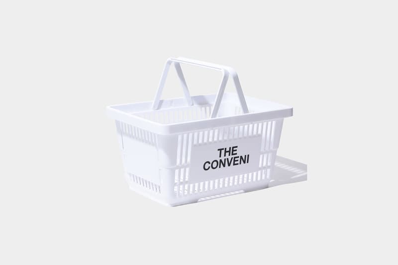 THE CONVENI Shopping Basket Release Info Date Price Buy White Black fragment design hiroshi Fujiwara