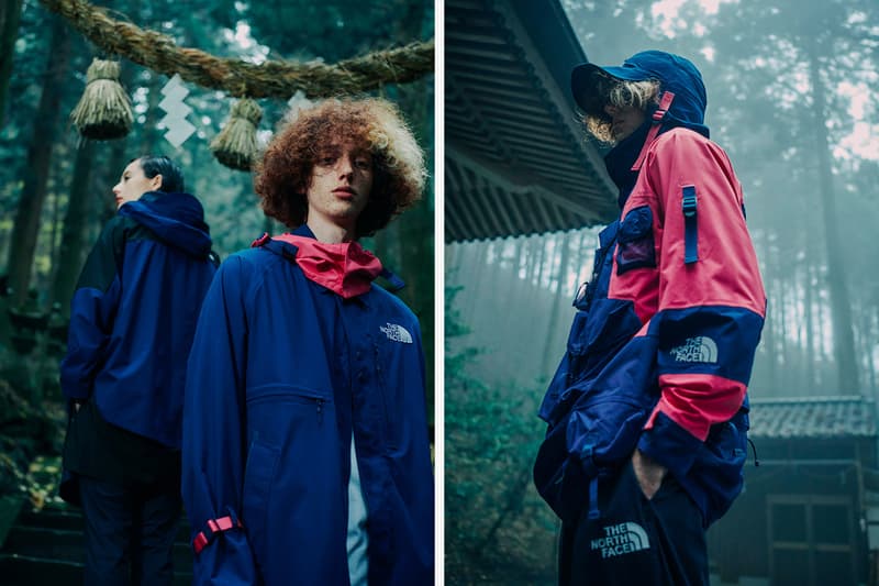 The North Face Urban Exploration Kazuki Kuraishi Spring Summer 2020 Capsule collection collaborations pink lemon technical outerwear jackets goretex 