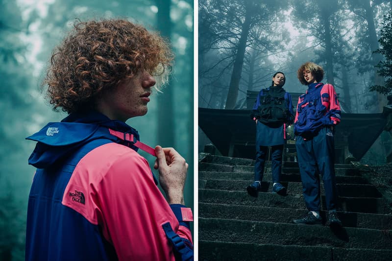 The North Face Urban Exploration Kazuki Kuraishi Spring Summer 2020 Capsule collection collaborations pink lemon technical outerwear jackets goretex 