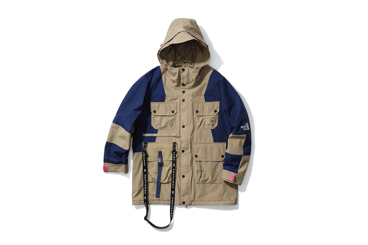 The North Face Urban Exploration Kazuki Kuraishi Spring Summer 2020 Capsule collection collaborations pink lemon technical outerwear jackets goretex 