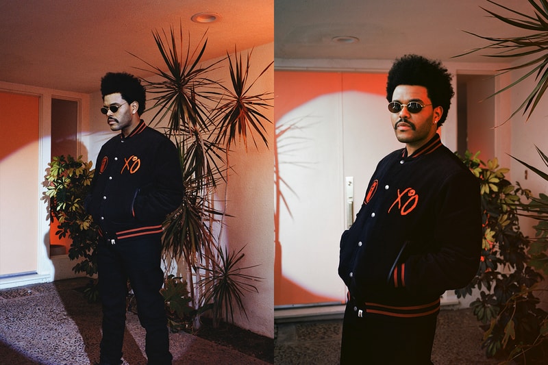 The Weeknd XO BAPE Second Capsule Collection Lookbook Release A Bathing Ape Metro Boomin La Mar Taylor Derek Wise 88Glam Info Date Buy Price Baby Milo T shirt Varsity Jacket Denim Hoodie Sweatpants Shark