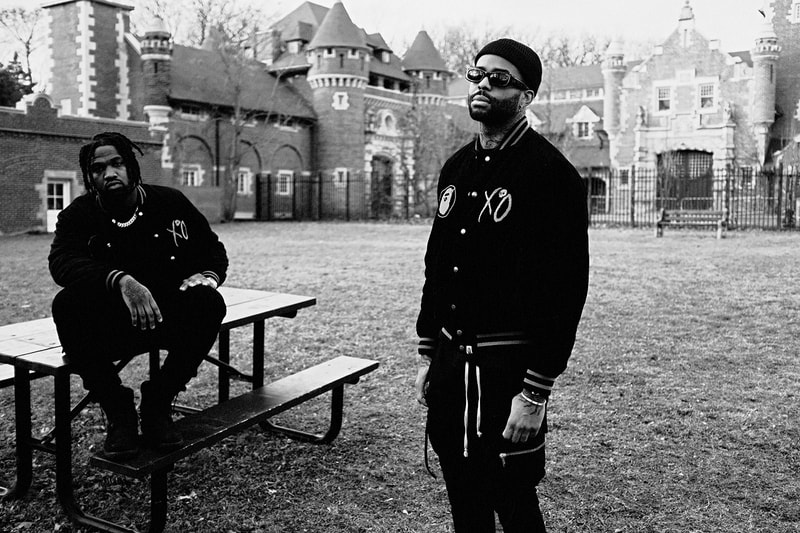 The Weeknd XO BAPE Second Capsule Collection Lookbook Release A Bathing Ape Metro Boomin La Mar Taylor Derek Wise 88Glam Info Date Buy Price Baby Milo T shirt Varsity Jacket Denim Hoodie Sweatpants Shark