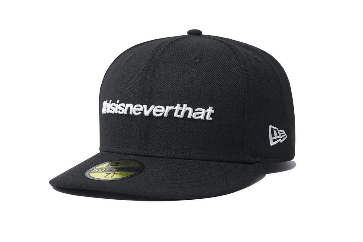 thisisneverthat New Era Spring Summer 2020 Capsule collection embroidery logo bucket hat baseball cap backpack tenchical funtional utility bags crossbody pouch satchel mini