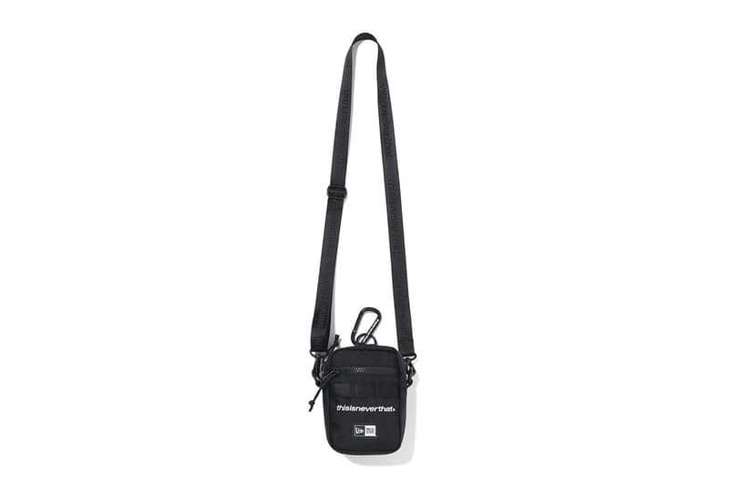 thisisneverthat New Era Spring Summer 2020 Capsule collection embroidery logo bucket hat baseball cap backpack tenchical funtional utility bags crossbody pouch satchel mini