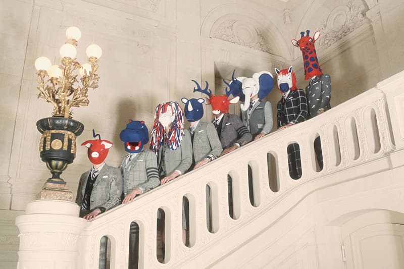 Thom Browne Fall/Winter 2020 Menswear Collection lookbook fw20 paris fashion week pfw new york