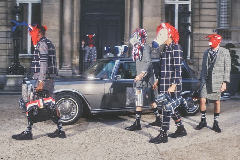 Thom Browne Fall/Winter 2020 Menswear Collection lookbook fw20 paris fashion week pfw new york
