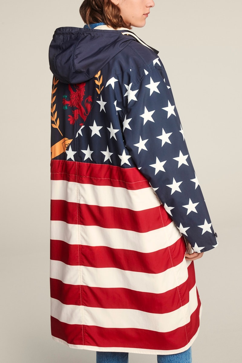 Tommy Hilfiger Celebrates 35th Anniversary Spring 2020 Lookbook collection american flag heritage nautical sports jackets varsity collegiate jeans denim ivy blue white red jackets outerwear