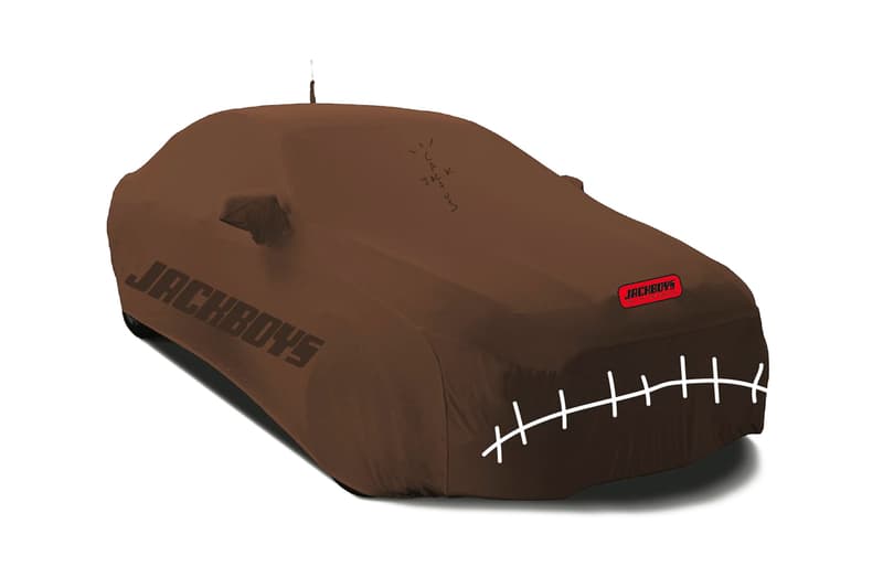 Cactus Jack 'JACKBOYS' Car Accessories Merch riot shield radar detector balaclava 12" inch subwoofers jbl car cover racing gloves mirror dice