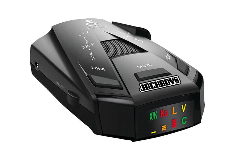 Cactus Jack 'JACKBOYS' Car Accessories Merch riot shield radar detector balaclava 12" inch subwoofers jbl car cover racing gloves mirror dice