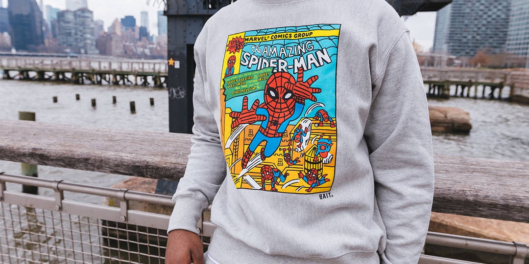 BAIT x Champion Amazing Spider-Man Capsule Release