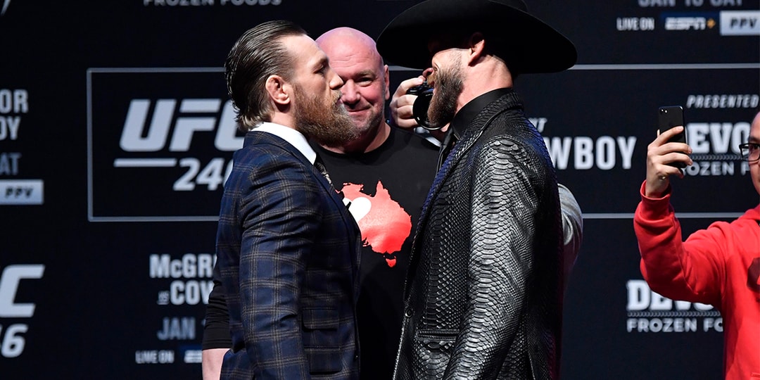 Conor McGregor wishes Donald Cerrone well ahead of UFC 246